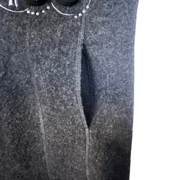 Carson Wool Women Embroided Jackets Vest Jacket Coat Size Medium - Picture 6 of 16